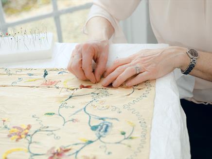 A Stitch in Time: How to Care for Textile Treasures in Museums and in the Home at Whitchurch Silk Mill