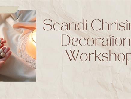 Scandi Christmas Decorations Workshops at Black Chalk Vineyard