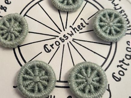 Passementerie buttons