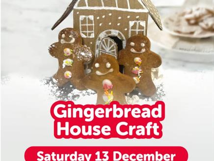 Gingerbread House Craft at Itchen Valley Country Park
