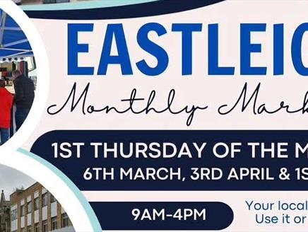 Eastleigh Monthly Market poster