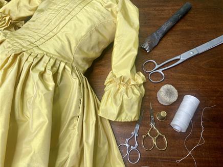 Stitching a New Gown with Dr Serena Dyer at Jane Austen's House