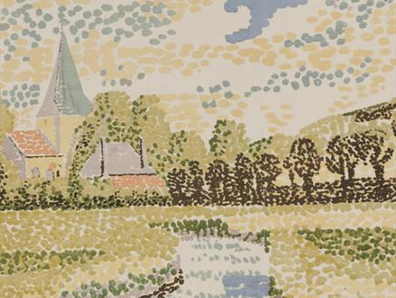 The Shell Heritage Art Collection exhibition at Mottisfont