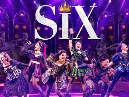 Poster for Six at the Kings Theatre in Southsea