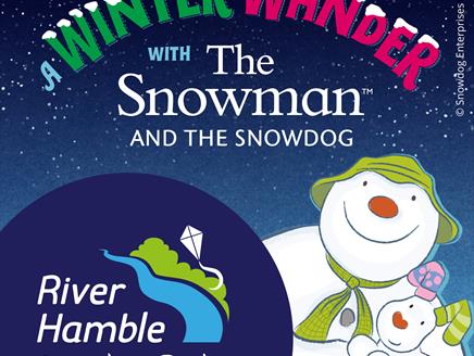 A Winter Wander with The Snowman™ and The Snowdog at River Hamble Country Park
