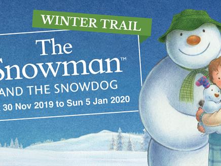The Snowman and the Snowdog Winter Trail at Sir Harold Hillier Gardens