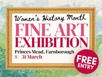 Women's History Month - Fine Art Exhibition at Princes Mead Shopping Centre