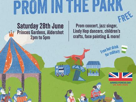 Armed Forces Day Prom in the Park in Aldershot