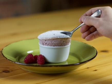 Up, Up and Away Soufflé with Sylvain Gachot at Seasons Cookery School at Lainston House