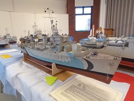 Display from the South Coast Modellers at The D-Day Story