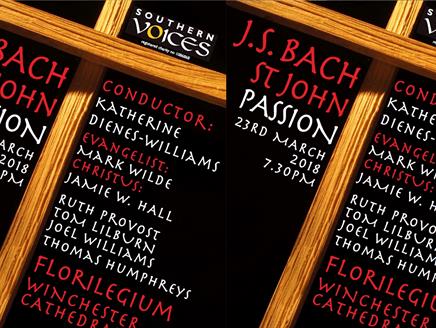 Bach St John Passion by Southern Voices at Winchester Cathedral