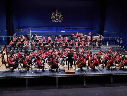 The National Children's Orchestras performs at Portsmouth Guildhall