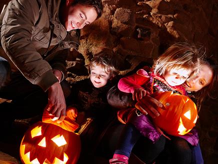 Spooky Castle at Portchester Castle