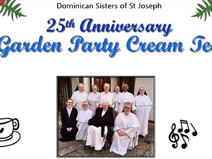 25th Anniversary Garden Party Cream Tea at St. Dominic's Priory