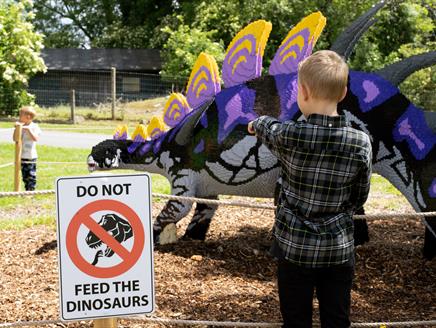 BRICKOSAURS! Evolution at Marwell Zoo