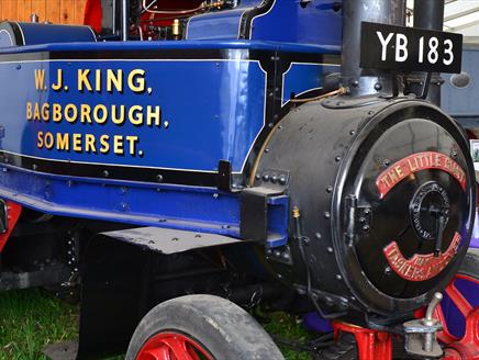 The Little Giant Steam Lorry at Winchester City Museum