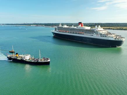 Steamship Shieldhall on Southampton Water