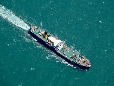 Steamship Shieldhall Cruise to see the Solent Forts