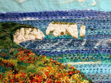 Stitched Art - Textile Exhibition at Sir Harold Hillier Gardens