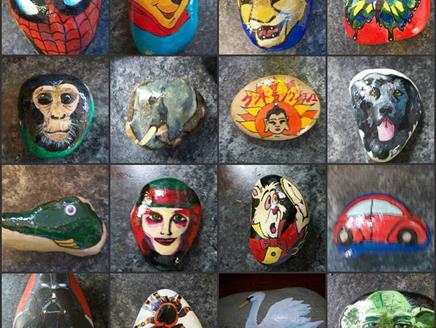 Stone Painting at Eling Tide Mill Experience