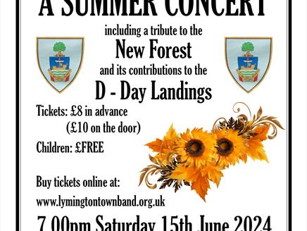 Lymington Town Band Summer Concert in Ringwood