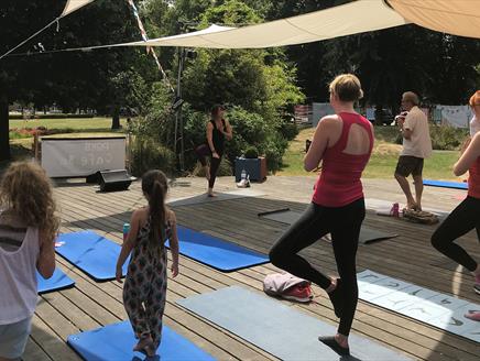 Summer Social: Wellbeing Yoga at The Point