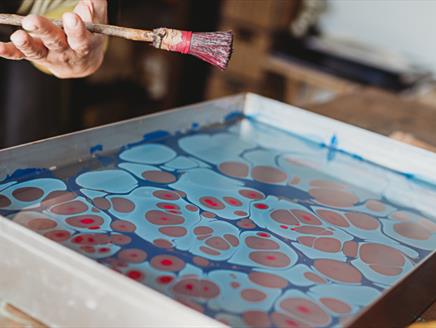 The Ancient Art of Ebru the Art of Paper Marbling with Ebru Kocak
