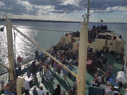 Steamship Shieldhall Music cruise with tribute band RU40