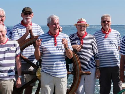 Steamship Shieldhall Cruise to The Solent with the Selsea Shantymen.
