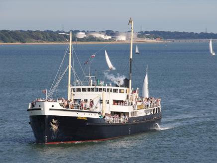 Steamship Shieldhall Friday Evening Cruise to the Solent