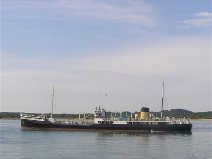 Steamship Shieldhall Head to the Solent Cruise