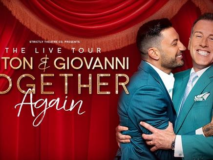 Poster for Anton & Giovanni: Together Again at the Kings Theatre