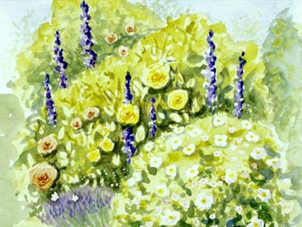 Introduction to Watercolours Workshop at Chawton House