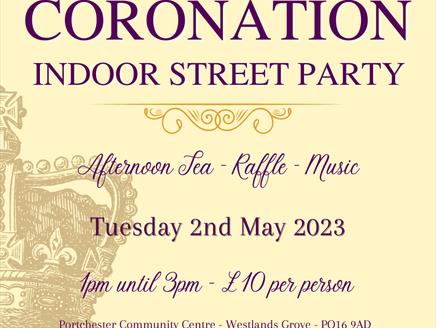 Coronation Indoor Street Party in Portchester Community Centre