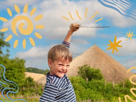 Chase the Sun at May Half Term at Butser Ancient Farm
