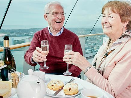 Valentine's High Tea at Emirates Spinnaker Tower