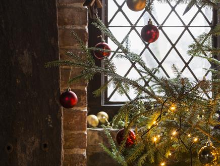 Christmas at Winchester City Mill Café National Trust