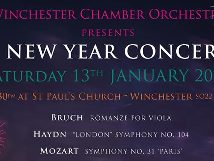 Winchester Chamber Orchestra New Year Concert