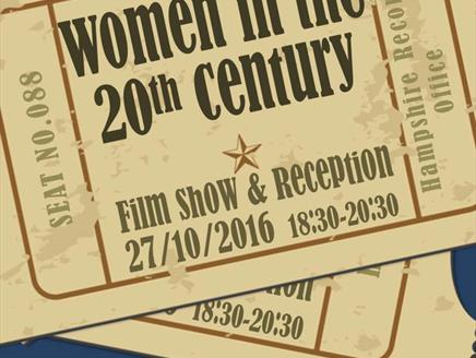 Women in the 20th Century: Film Show & Reception
