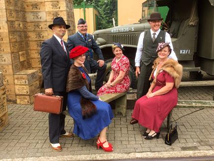 War on the Line at the Mid Hants Railway 'The Watercress Line'
