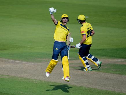 Hampshire Hawks v Gloucs Vitality T20 the The Ageas Bowl