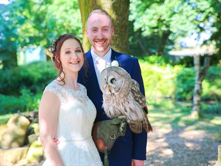 Wedding Open Weekend at Hawk Conservancy Trust