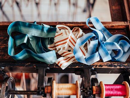 Silk ribbons. Credit: THISANDTHATPHOTOGRAPHY