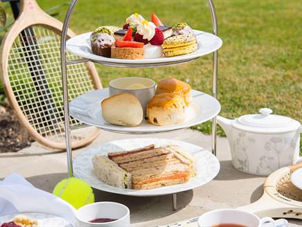 Wimbledon Afternoon Tea at Chewton Glen Hotel