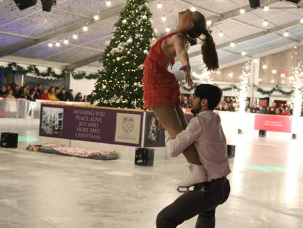 Winchester Cathedral's Christmas Market and Ice Rink Opening Ceremony 2019