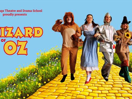 Poster for The Wizard of Oz at Groundlings Theatre