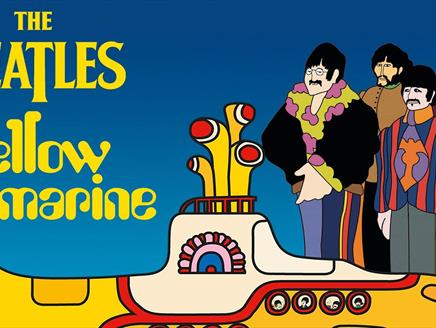 The Beatles yellow Submarine at No.6 Cinema