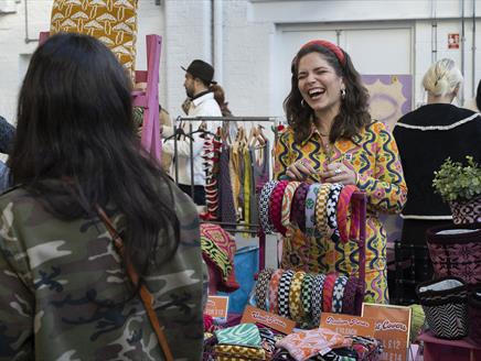 Trader at Recent Craft & Flea Event