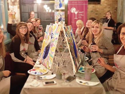 Paint and Drink Events Southampton