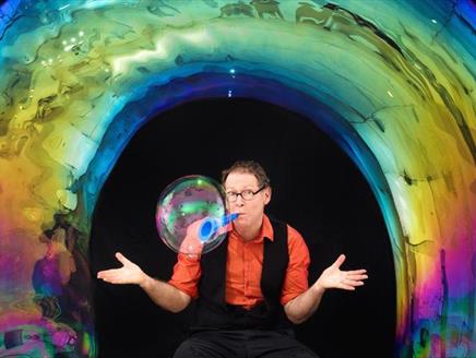 The Amazing Bubble Man at Theatre Royal Winchester